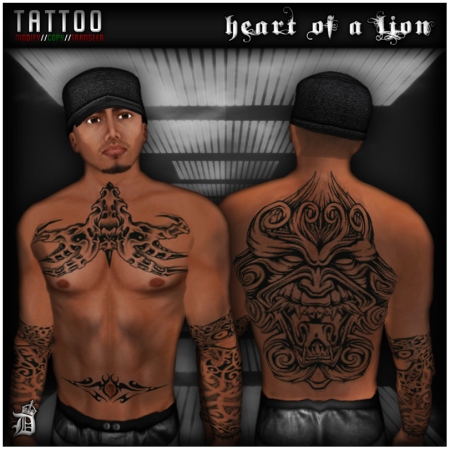 Tattoo Heart Of A Lion