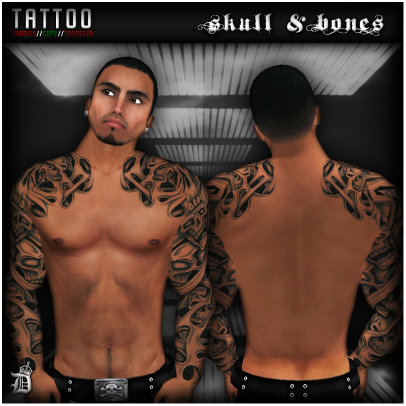 Sean Ohara - Skulls Flames and Eyeballs. Tattoos Tattoo / Skull & Bones
