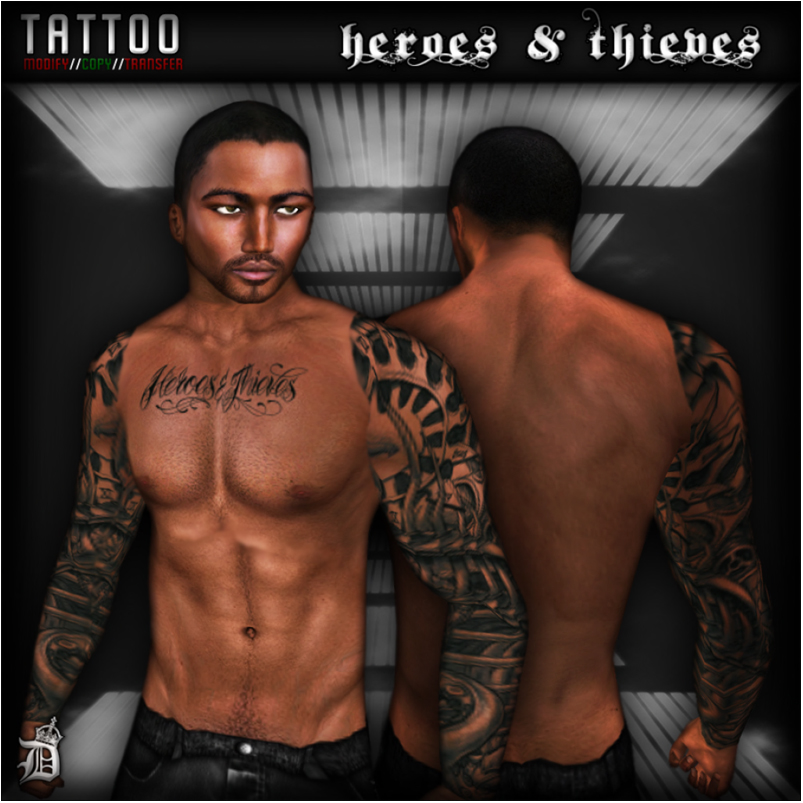 Tattoo/Heroes & Thieves. >> DEF! Mainstore <<